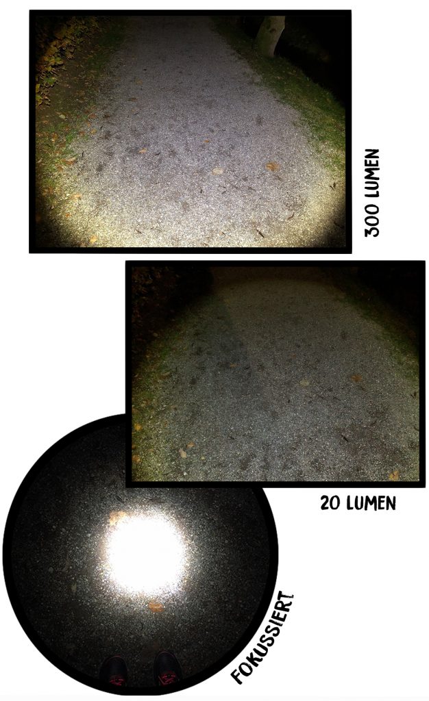 Licht ins Dunkel bringen! Stirnlampe im Doppelpack bei