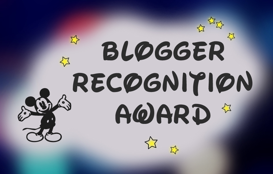 Blogger Recognition Award