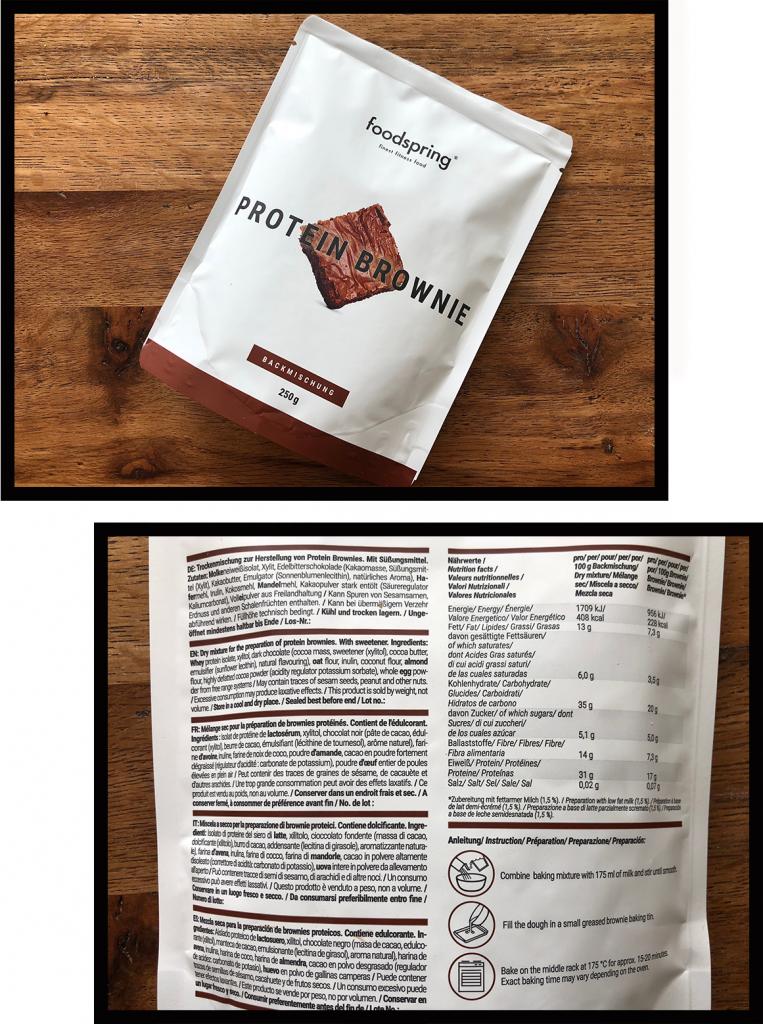 Foodspring Protein Brownie